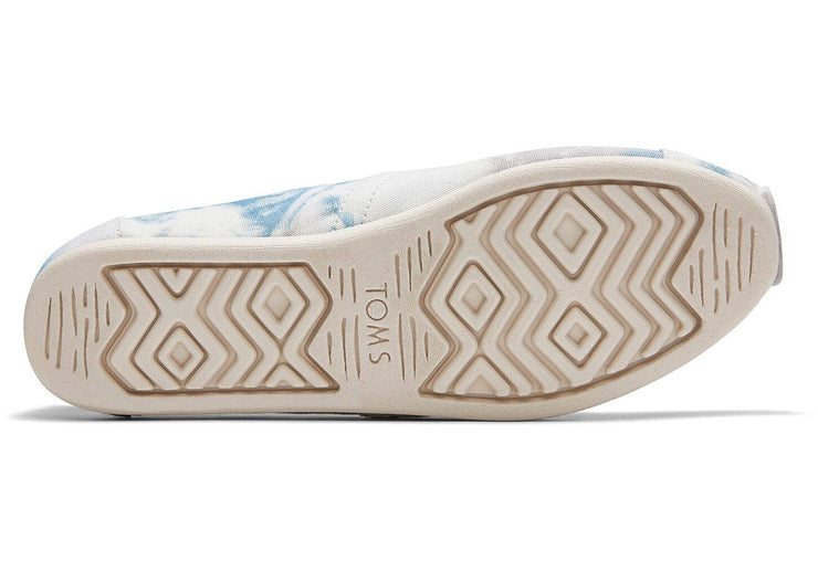 Toms Womens Classic Plant Dyed Grey Multi Tie Dye