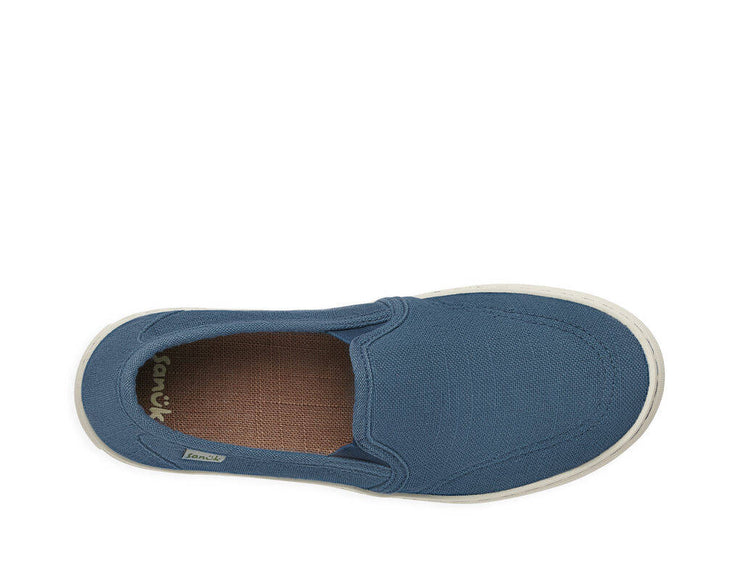 Sanuk Womens Avery Hemp Legion Blue – Island Comfort Footwear Fashion