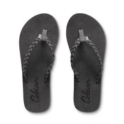 Cobian Womens Braided Pacifica Charcoal