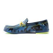 Floafers Mens Chairman Bit Blue Camo Lime Green