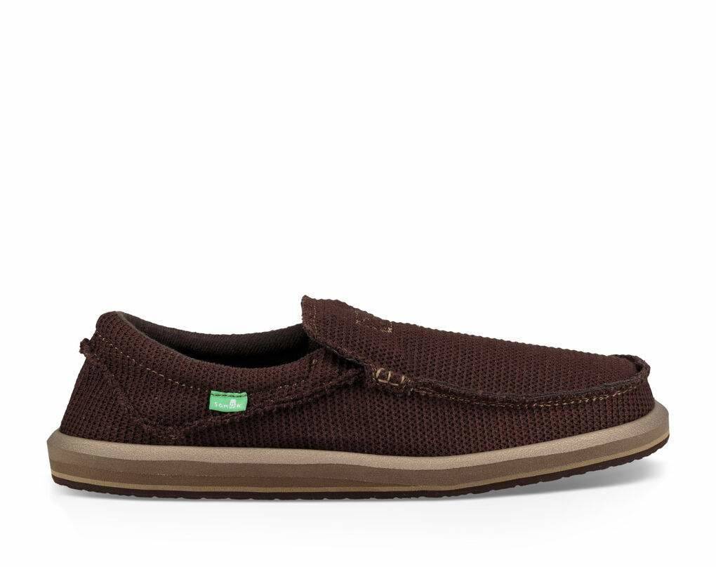 Sanuk Mens Chiba Weava Brown – Island Comfort Footwear Fashion