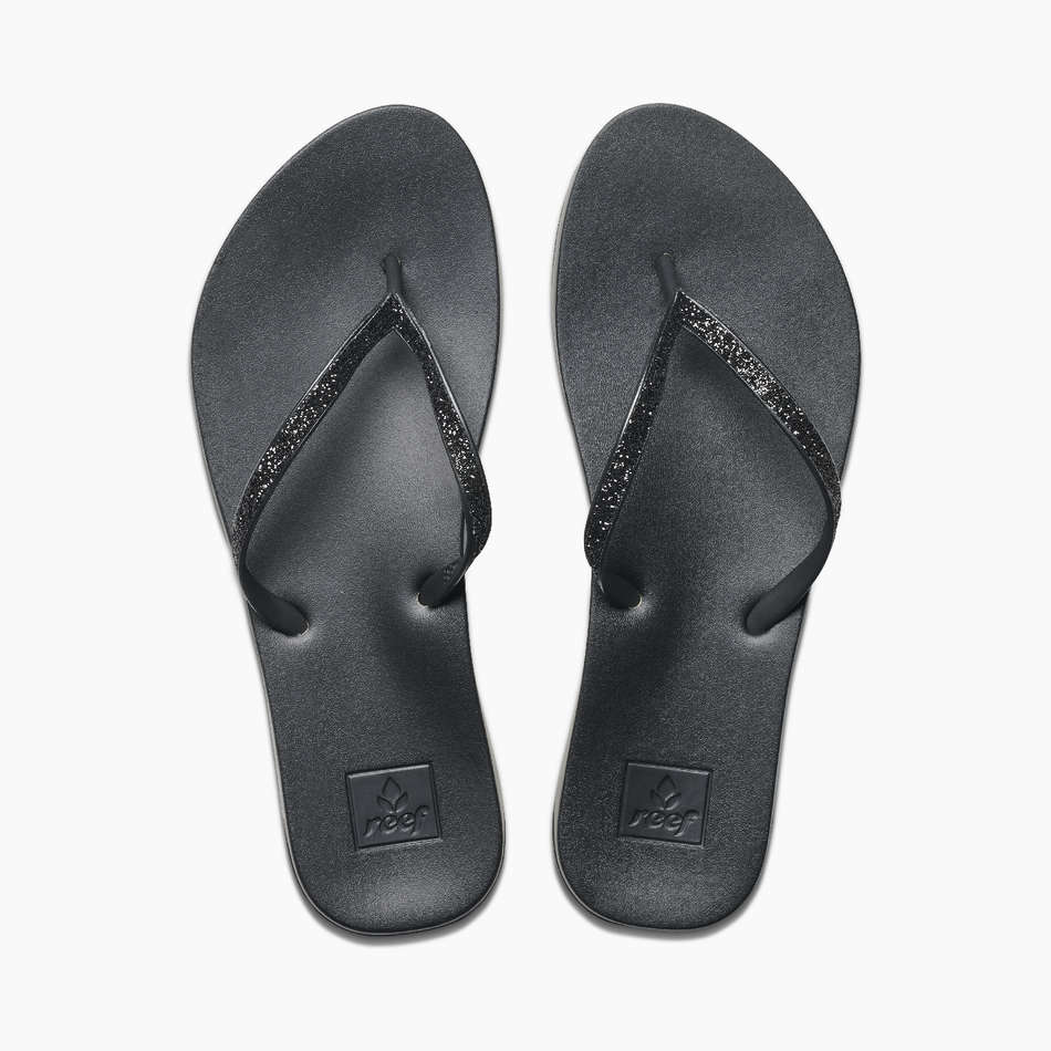 Reef Womens Cushion Stargazer Black Island Comfort Footwear Fashion