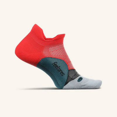 Feetures Elite Ultra Light No Show Tab Racing Red