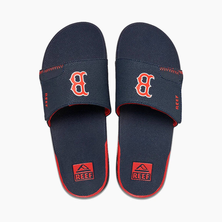 Boston Red Sox REEF Fanning Bottle Opener Sandals