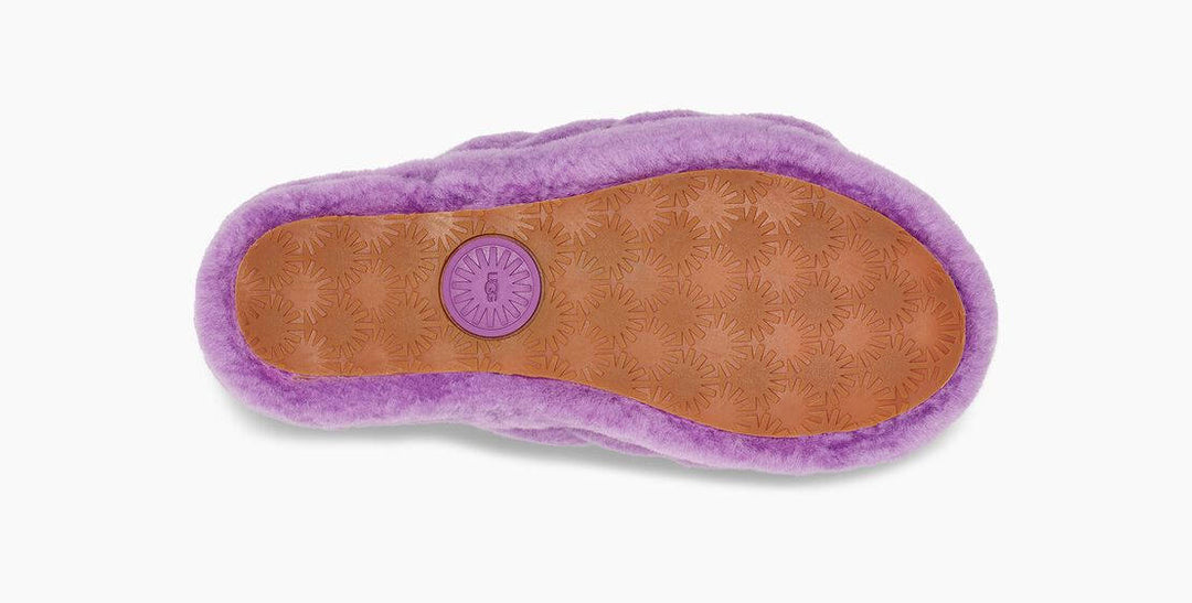 UGG Womens Fluff Yeah Slide Purple Sky – Island Comfort