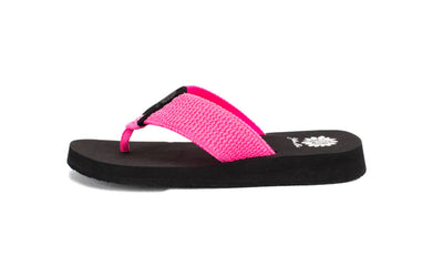Yellow Box Womens Frizzle Neon Pink