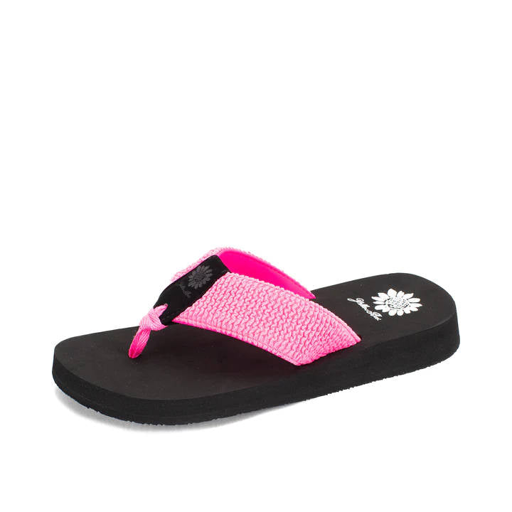 Yellow Box Womens Frizzle Neon Pink
