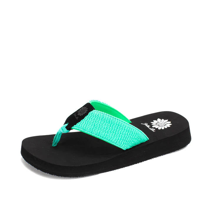 Yellow Box Womens Frizzle Turquoise