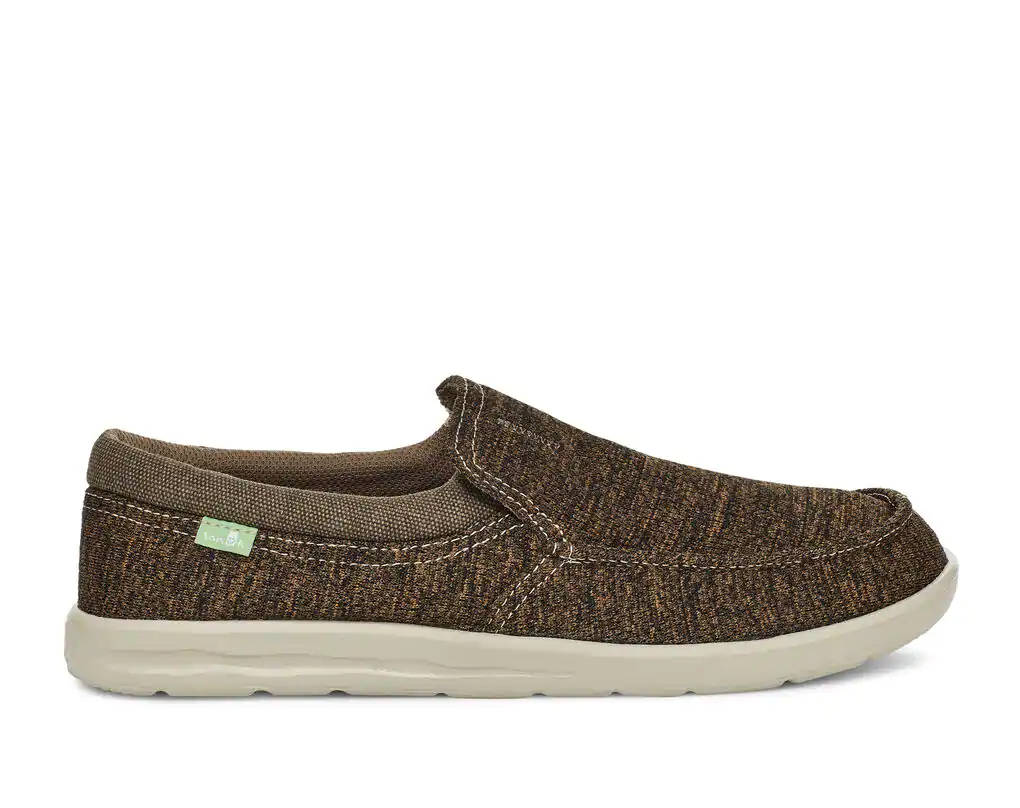 Sanuk Mens Hi Bro Lite Mesh Vintage Khaki – Island Comfort