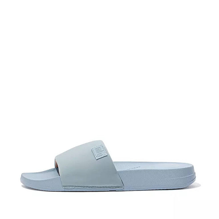 FitFlop Womens Iqushion Slide Pale Blue Beige