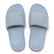 FitFlop Womens Iqushion Slide Pale Blue Beige
