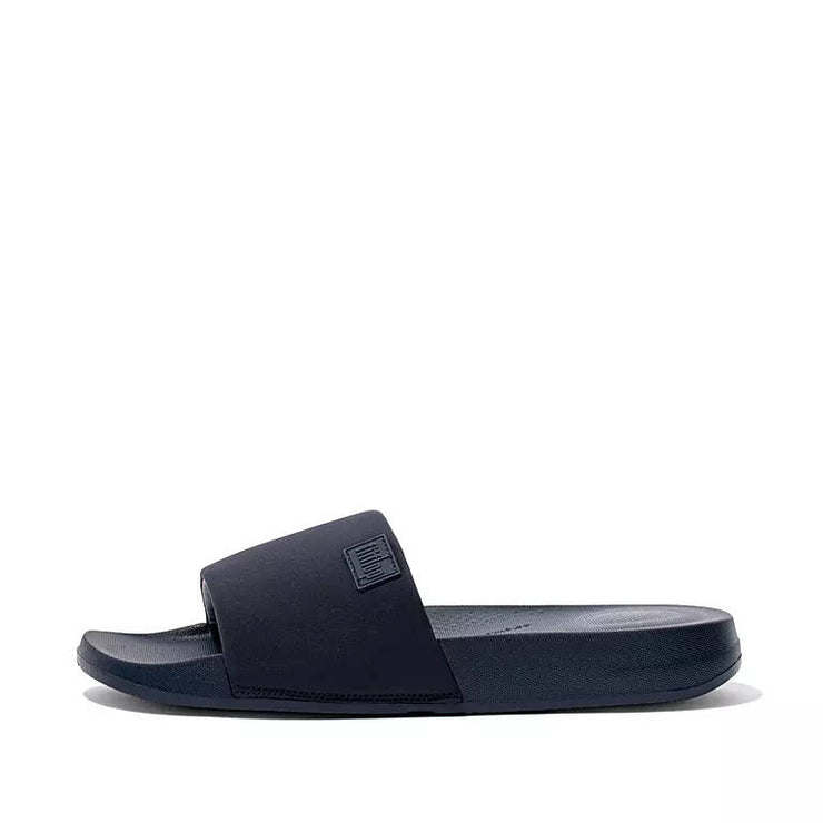 FitFlop Womens Iqushion Slide Midnight Navy Pale Blue