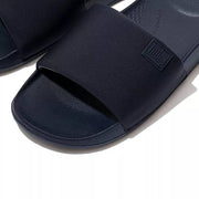 FitFlop Womens Iqushion Slide Midnight Navy Pale Blue