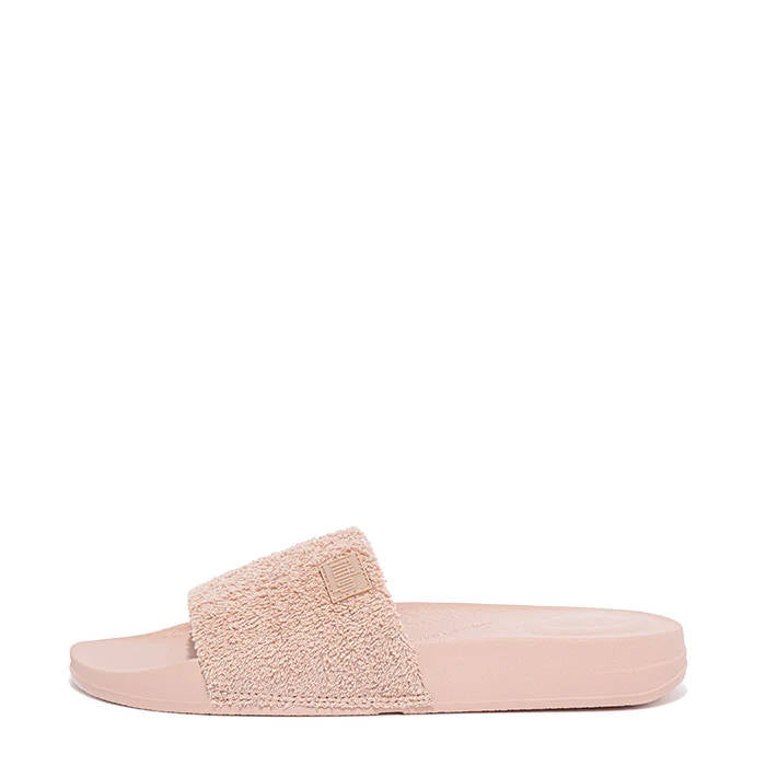 FitFlop Womens Iqushion Towelling Slides Beige – Island Comfort Footwear  Fashion
