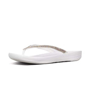 FitFlop Womens Iqushion Sparkle Urban White