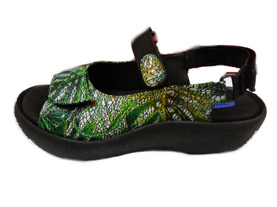 Wolky Womens Jewel Congo Suede Green