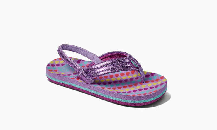 Reef Kids Little Ahi Lavender Hearts