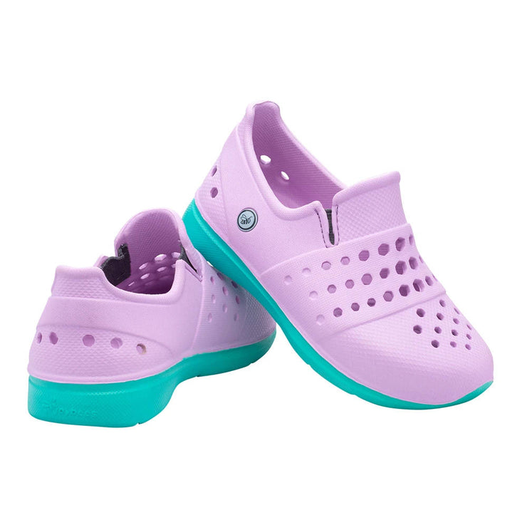 Joybees Kids Splash Sneaker Lavender Teal
