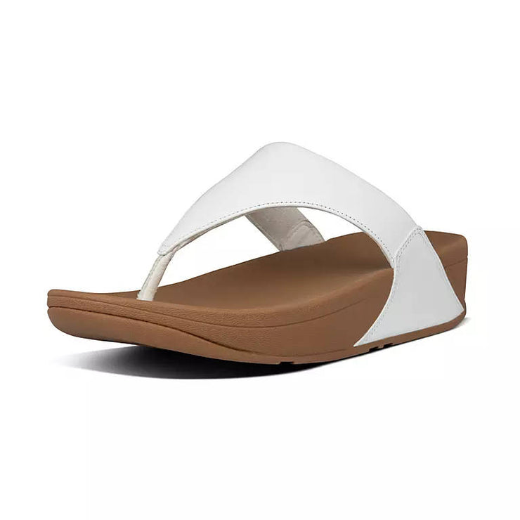 FitFlop Womens LuLu Toe-Post Sandals White