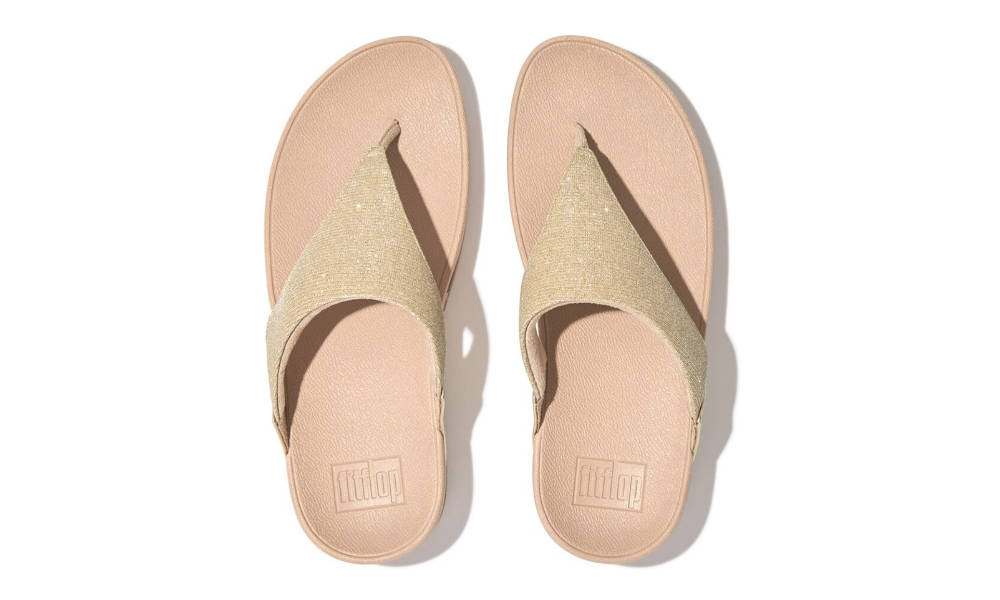 fitflop rose gold sandals