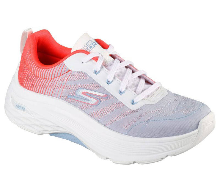 Skechers Womens Max Cushioning Arch Fit Delphi White Multi
