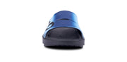 OOFOS Mens OOAHH Sport Slide Sandal Azul