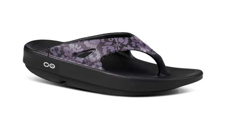 OOFOS Womens OOriginal Sandal Limited Midnight Tropics