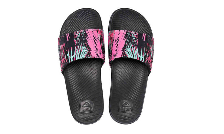 Reef Womens One Slide Palm Fronds