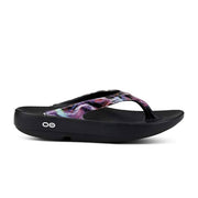 OOFOS Womens Oolala Limited Sandals Neon Rose