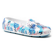 Floafers Womens Posh Driver Floral Blue