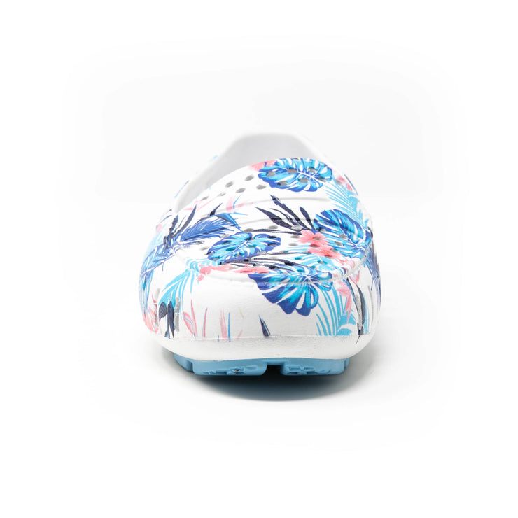Floafers Womens Posh Driver Floral Blue