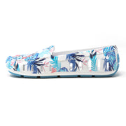 Floafers Womens Posh Driver Floral Blue
