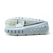 Floafers Womens Posh Driver Harbor Mist Gray Coconut