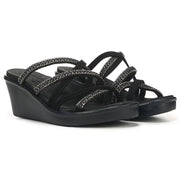 Skechers Womens Rumble On Night Out Black
