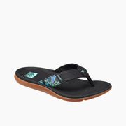 Reef Womens Santa Ana Black Multi