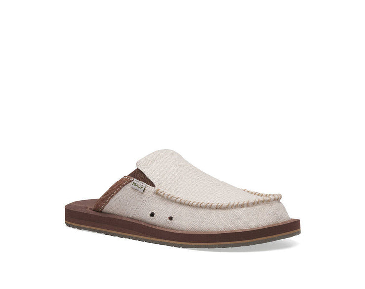 Sanuk Mens You Got My Back ST Hemp Natural