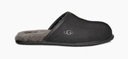 UGG Mens Scuff Leather Black