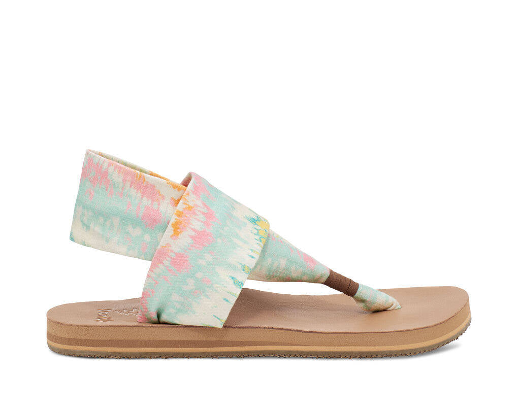 Sanuk Womens Sandals Sanuk Tie Dye Flip Flops Sanuk Womens Sling