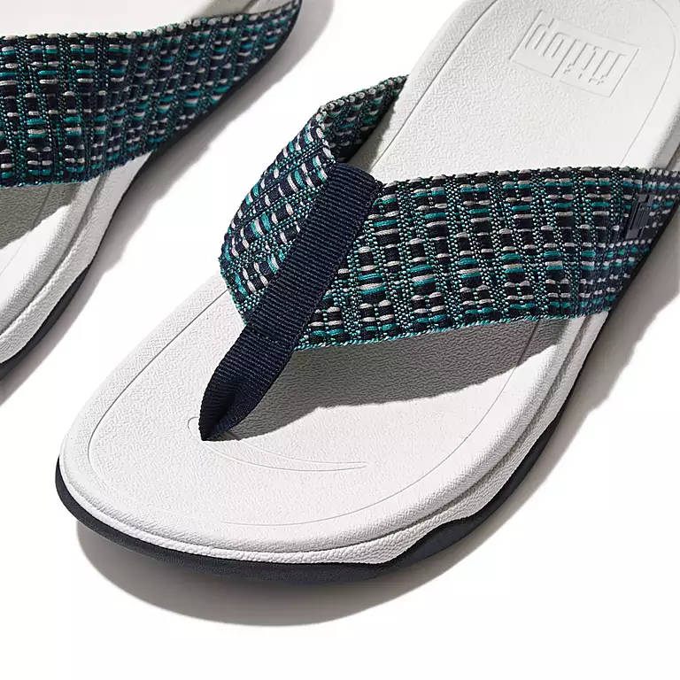 FitFlop Womens Surfa Geo Webbing Midnight Navy Mix – Island Comfort  Footwear Fashion