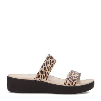Joybees Womens The Cute Sandal Graphic Leopard