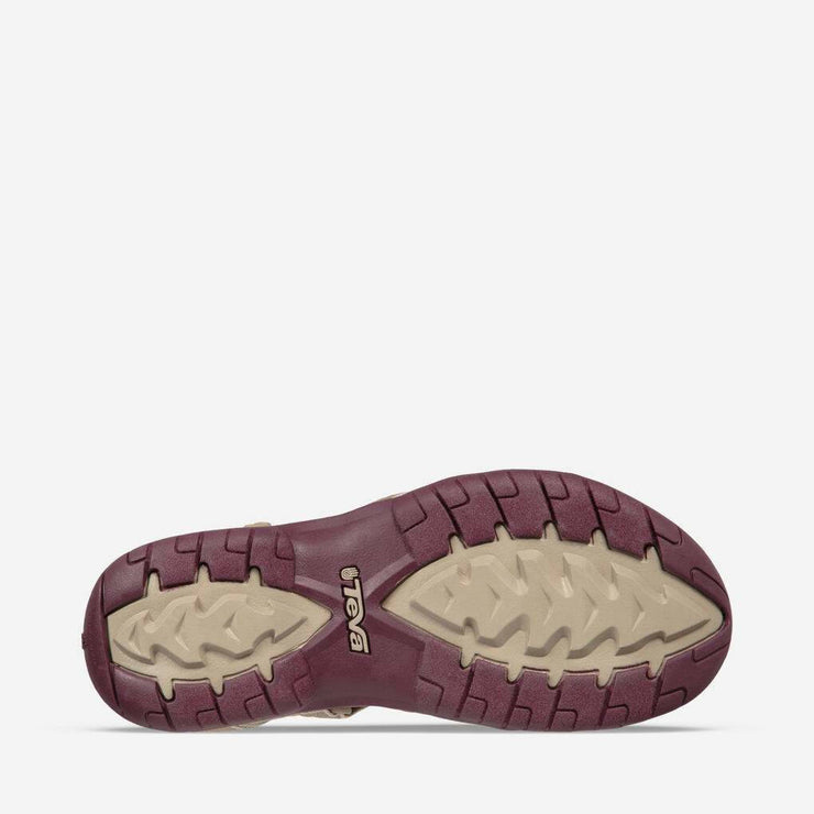 Teva Womens Tirra Valley Plaza Taupe Vineyard Wine