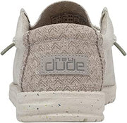 Hey Dude Mens Wally Eco Linen Cottonwood