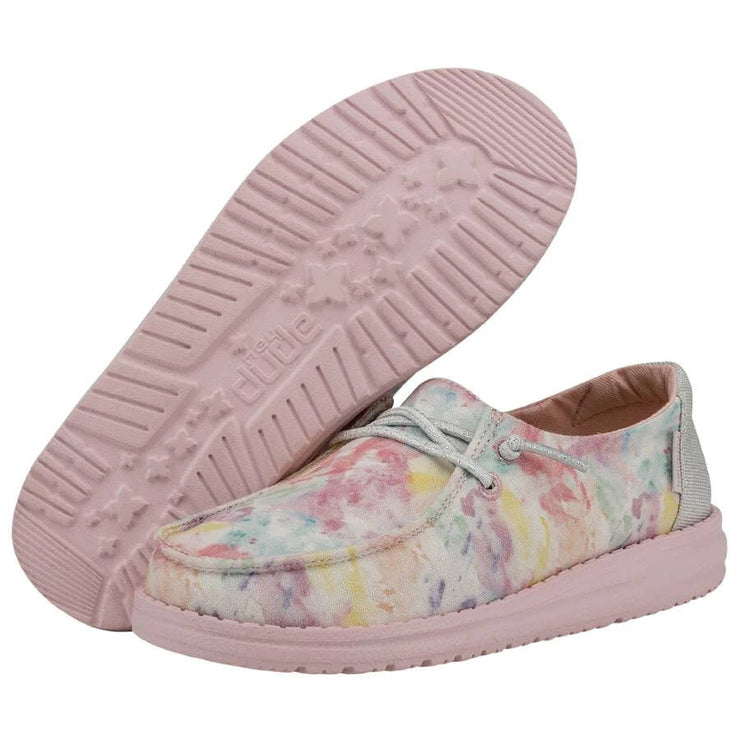 Hey Dude Hey Dude Wendy Youth Linen Cotton Candy