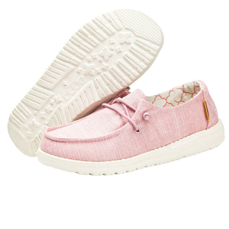 Hey Dude Youth Wendy Linen Cotton Candy – Island Comfort Footwear