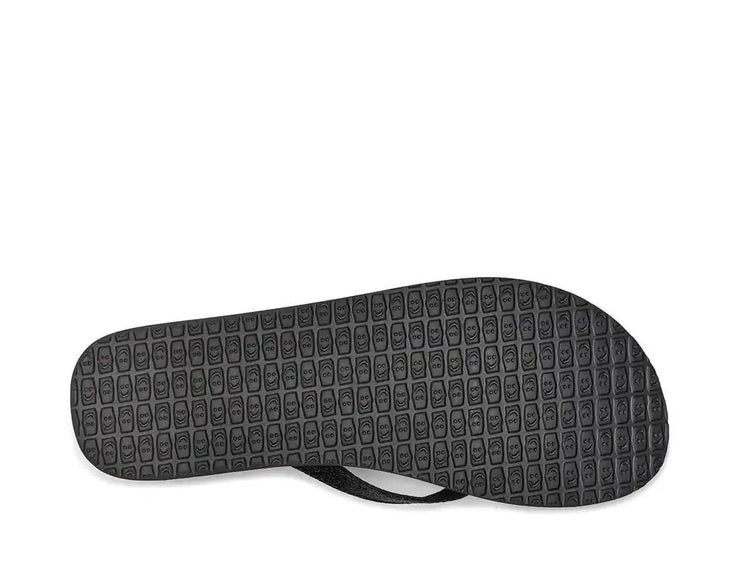 Sanuk Womens Yoga Joy Sparkle Black Sparkle