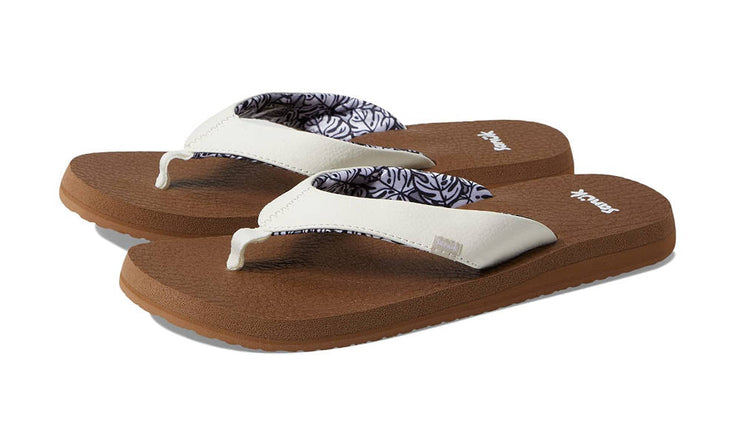 Sanuk Womens Yoga Mat White – Island Comfort Footwear Fashion