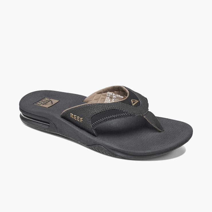 Reef Mens Fanning Black Brown